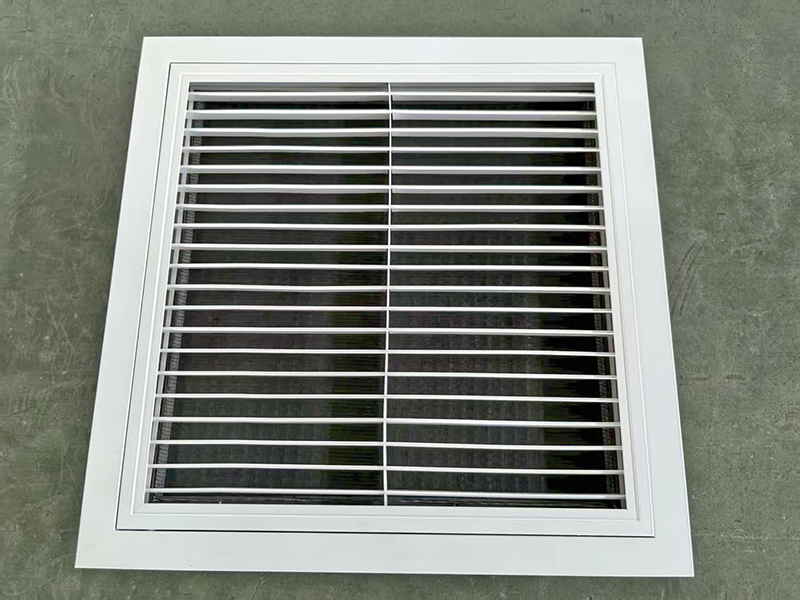 鋁合金門(mén)鉸式單層百葉回風(fēng)口
